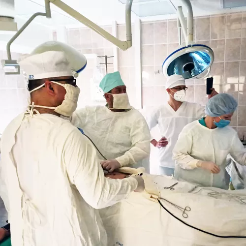 Образовательный проект “Эндовидеохирургия в регионы”